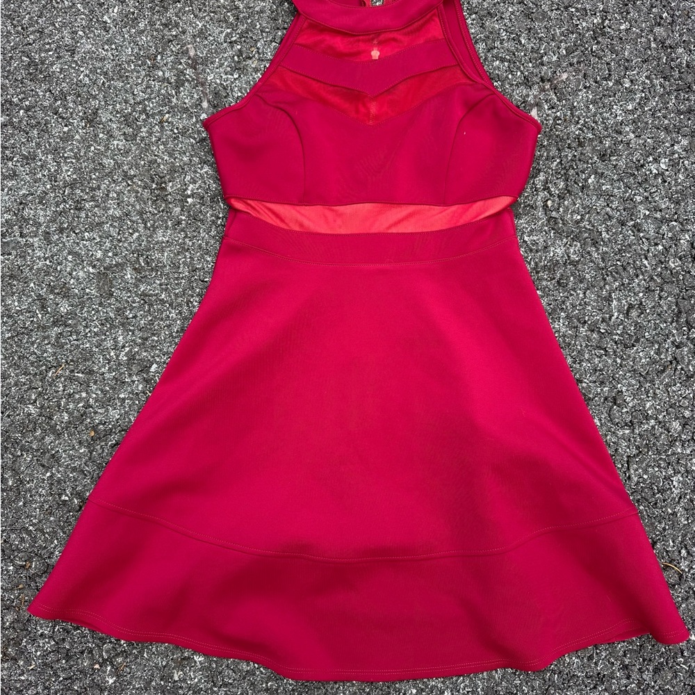 Emerald Sundae Elegant Ruby Dress